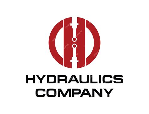 Premium Vector Hydraulic Logo Design