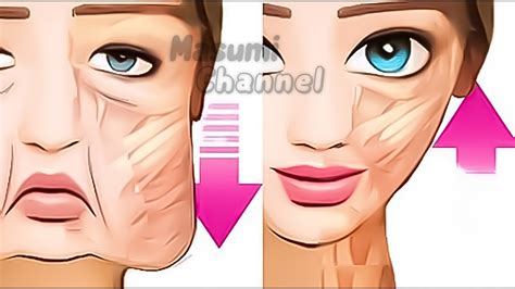 Face Lifting Exercises For Jowls Laugh Lines Nasolabial Fold Youtube