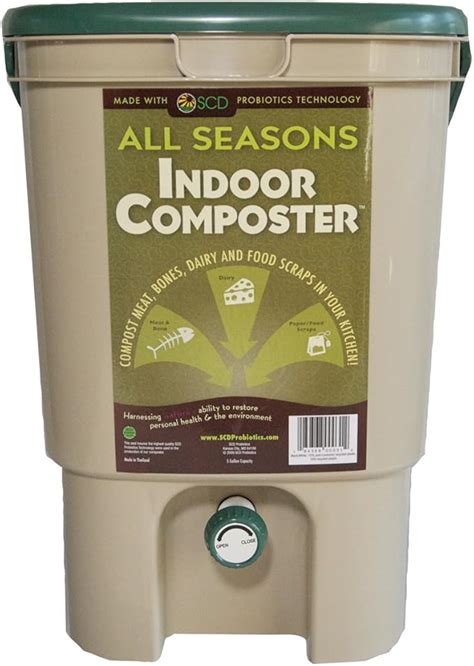 Scd Probiotics B100 All Seasons Indoor Composter 1 Tan