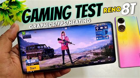 OPPO Reno 8T PUBG Gaming With FPS Heating Test Reno 8T Gaming Test