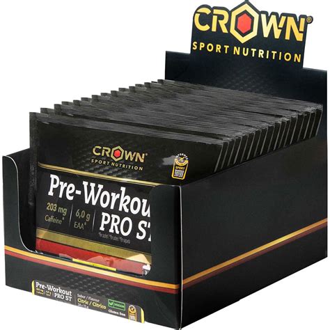 Crown Sport Nutrition Pro St Citrus Drink Powder Sachets Box G