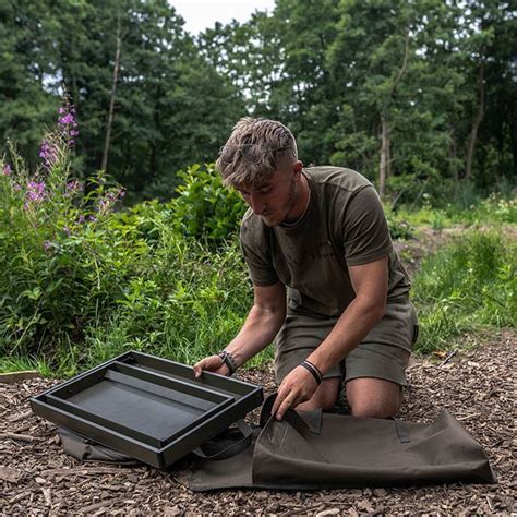 Avid Double Decker Bivvy Organiser Carp Fishing Shelter Ebay