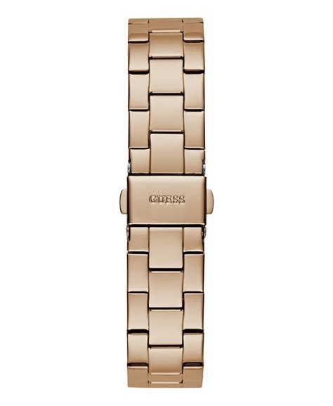 Guess Women S Analog Rose Gold Tone Stainless Steel Watch 32mm Macy S