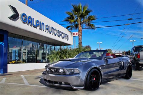 Galpin Auto Sports Builds Custom Widebody Mustang Convertible Mustang