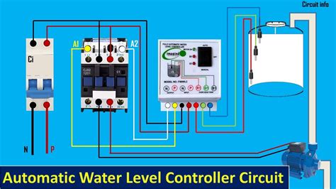 Automatic Water Level Controller Wiring How To Make Automatic On Off