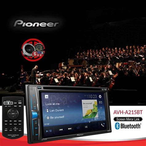 Jual Pioneer AVH A215BT Double Din DVD Android Mirrorlink Bluetooth Di