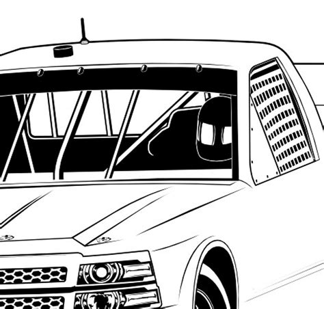 Nascar Race Truck Highly Detailed Image In Svg Eps Pdf Png