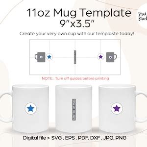 11 oz mug sublimation template - vsacable