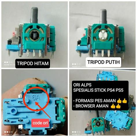 Jual Analog Kaki Original Alps Trimpod Hitam Putih Shopee Indonesia