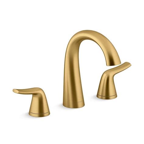 Kohler Easmor In Widespread Double Handle Bathroom Faucet In Vibrant