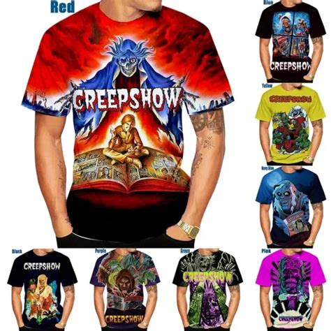 Horrorfilm Creepshow 3D Druck T Shirt Casual Fashion Herren Kurz Rmel