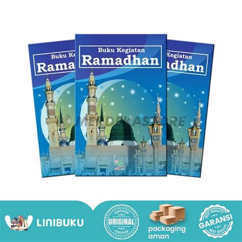 Jual Stock Ready Buku Agenda Kegiatan Bulan Ramadhan Catatan Amaliah Ramadan Untuk Sekolah