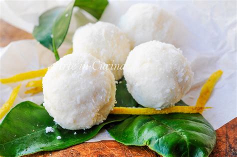 Tartufini Limone E Cocco Veloci Senza Cottura