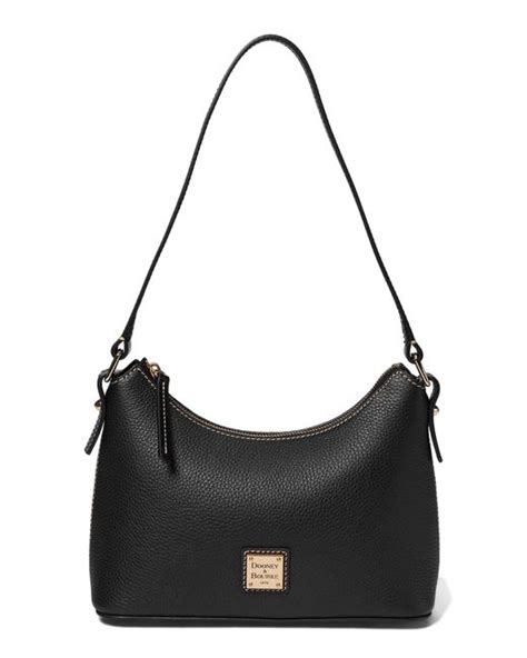 Dooney Bourke Pebble Baguette In Black Lyst