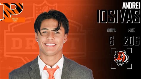 2023 NFL DRAFT Andrei Iosivas Cincinnati Bengals YouTube