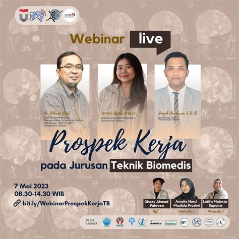 Webinar Prospek Kerja Jurusan Teknik Biomedis