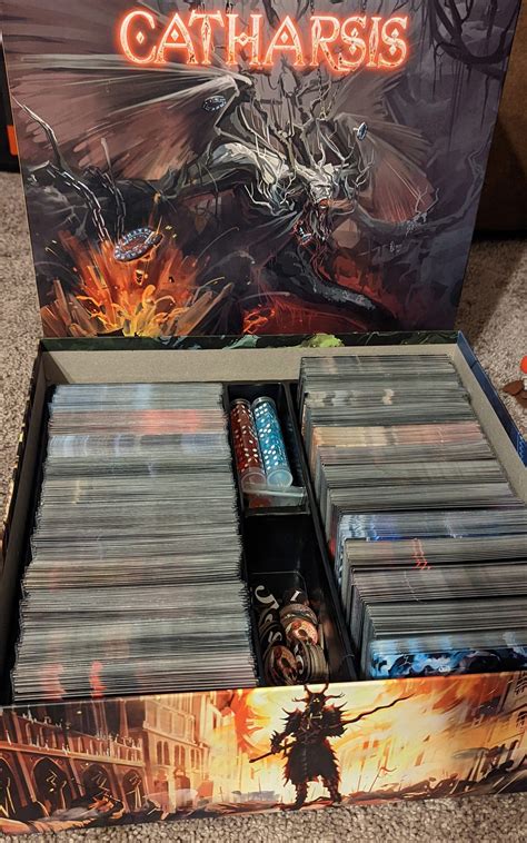 catharsis board game solo cooperative dice rolling adventure game