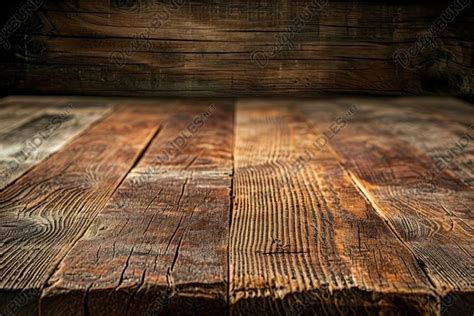 Rustic wooden table texture background