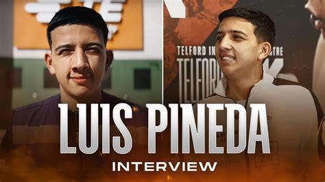 LUIS PINEDA INTERVIEW YouTube