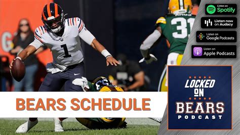 Chicago Bears 2022 Schedule Breakdown And Predictions Youtube