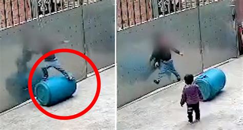 Horrifying Moment Boy 3 Hangs Himself Before Rescue