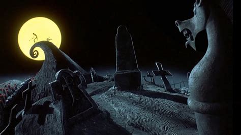 Nightmare Before Christmas Graveyard Scene