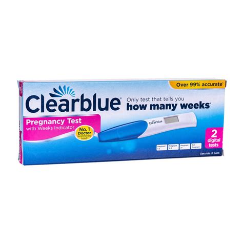 Clearblue Digital Pregnancy Test Pharmacy Office