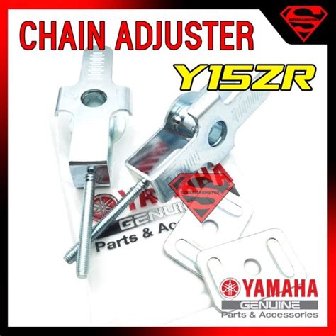 CHAIN ADJUSTER PLATE PULLER EKOR UDANG YAMAHA Y15 Y15ZR ORIGINAL