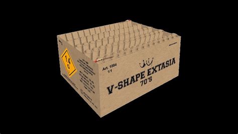 V Shape Extasia Crown Collection Broekhoff Vuurwerk VuurwerkExpert