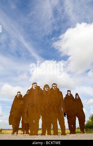 Memorial To 158 Squadron RAF At Lissett By Peter Naylor Yorkshire