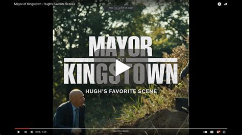 Video—Mayor of Kingstown: Favorite Scenes — Hugh Dillon