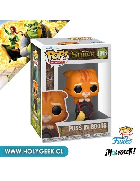 FUNKO POP MOVIES Shrek DreamWorks 30th Anniversary Puss In Boots