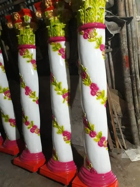 Circular Multicolor 6feet FRP Wedding Pillar At Rs 9500 In Agartala