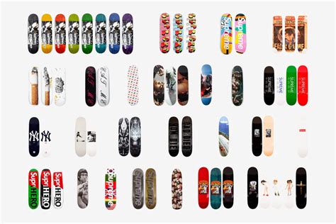 20 Years Of Supreme Skateboard Collection Hiconsumption