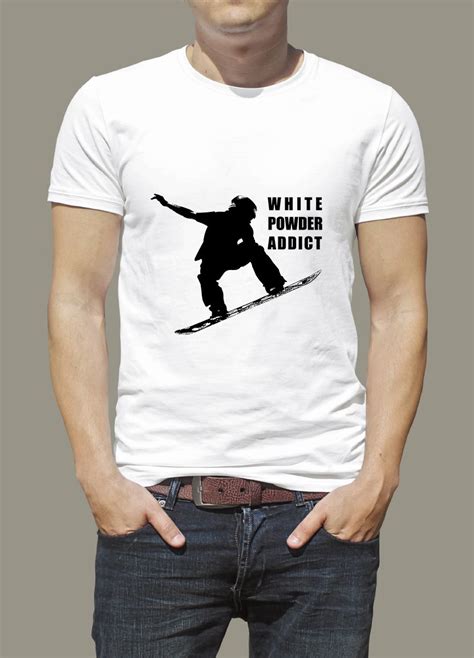 Mens Branded Powder Addict Tee Mens Tshirts Mens Tees Mens Tops