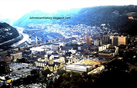 Vintage Johnstown: Downtown - 1970's | Railroad photography, Downtown ...