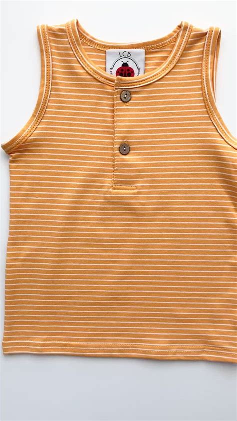 Yuri Striped Tank Sunrise Ladybugs Boutique Llc