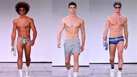 We talked to male models backstage at fashion week about body image