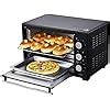 Amazon De Steinborg Mini Backofen Liter Pizza Ofen In