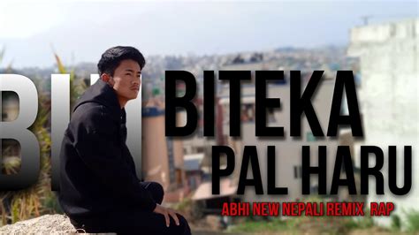 `°biteka Pal Haru°´ New Emosnal Rap Lyric Video 2024mrabhi Pakhrin