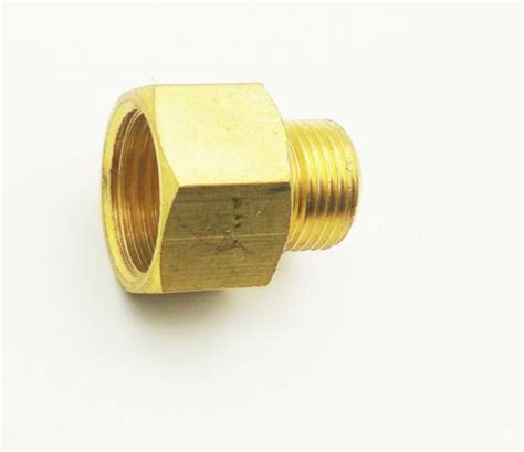 Male 1 4 UNF To Female BSP UNF NPT Pipe Thread Brass Reducing Adaptor