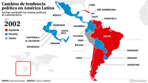 Cambio Político En 2022 Latinoamérica Afianza Su Giro A La Izquierda Y