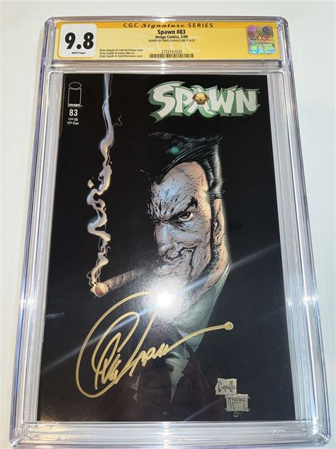 Spawn Cgc Ss Wp Signed Greg Capullo Story Todd