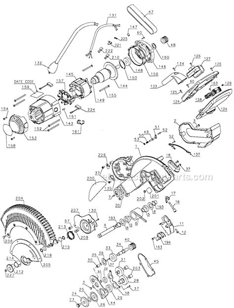 Dewalt Dws Parts List And Diagram Type Ereplacementparts