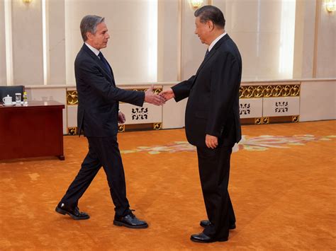 President Xi Holds Meeting With Antony Blinken RTHK