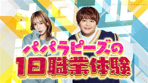 中京テレビ、「パパラピーズの1日職業体験」を1124、25放送 1126の就活イベントにはvtuber・大蔦エルが出演 Panora