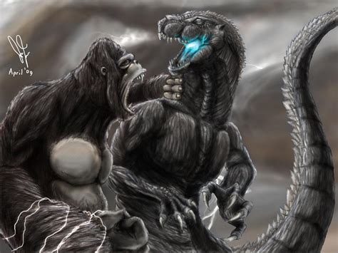 King Kong vs. Godzilla by Tankor89 on DeviantArt