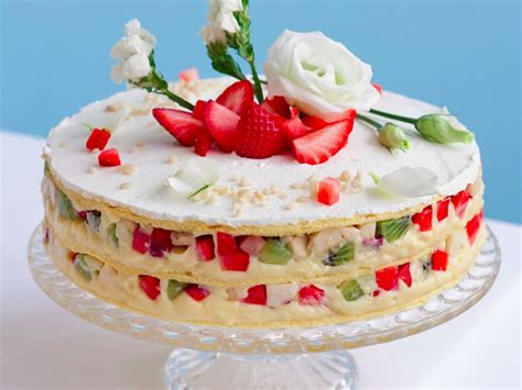 Torta Alla Frutta Con Crema Pasticcera