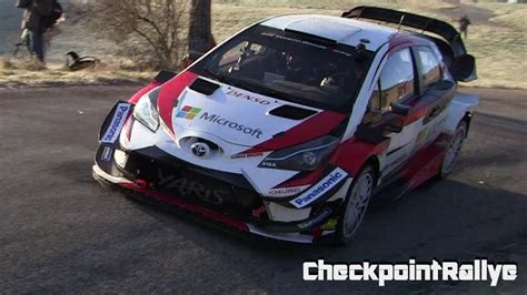 TEST KRIS MEEKE TOYOTA YARIS WRC MONTE CARLO 2019 CHECKPOINTRALLYE