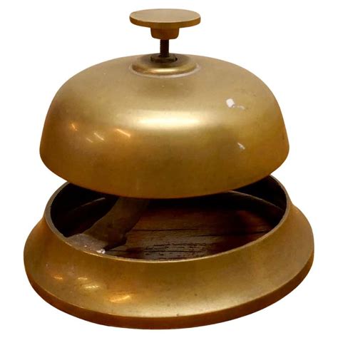 Victorian Brass Courtesy Counter Top Bell Reception Desk Bell For Sale At 1stdibs Desk Top Bell